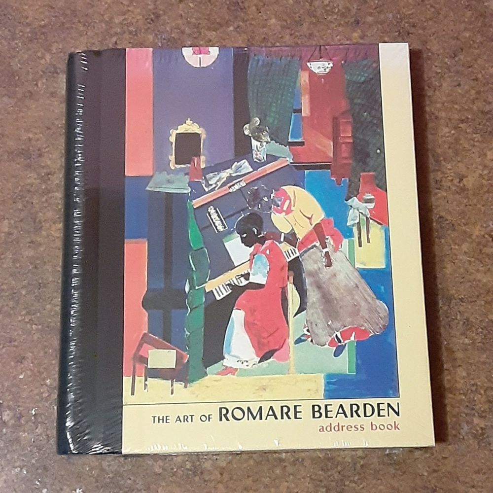 The Art Of Romare Bearden Address Book - Brand New